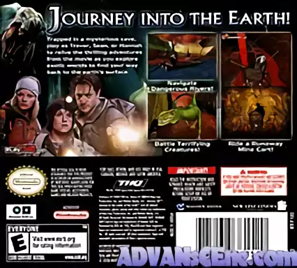 Image n° 2 - boxback : Journey to the Center of the Earth